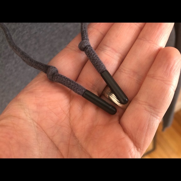 Nike navy blue tag hoodie sweater distressed faded club fleece pullover - Picture 6 of 16